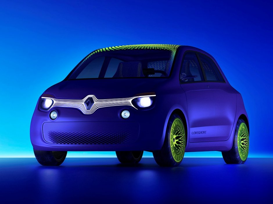 Le concept car Renault TwinZ la future Twingo électrique