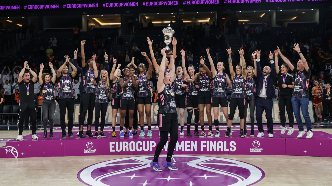 Eurocoupe : L’ASVEL Féminin Décroche Un Trophée Historique