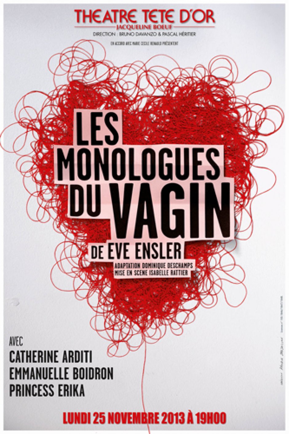 Théâtre : Les monologues du vagin